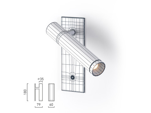 Moi C sconce 3D Model