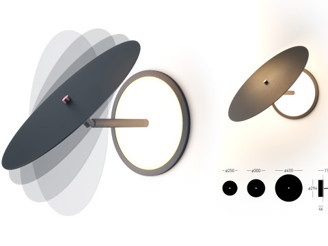 Ra wall and ceiling lamp 3D Model