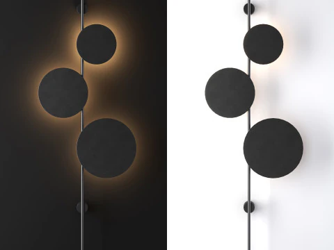 Ambiente K wallmounted lamp 3D Model