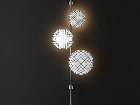 Ambiente K wallmounted lamp 3D Model
