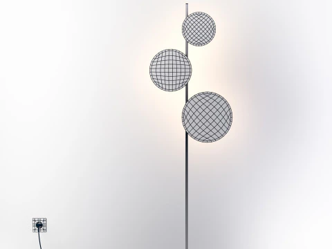 Floor lamp Ambiente 3D Model