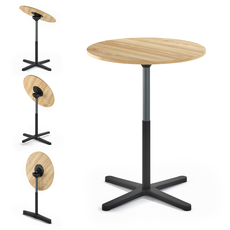 Super Fold Table High 3D Model .c4d .max .obj .3ds .fbx .stl .blend 