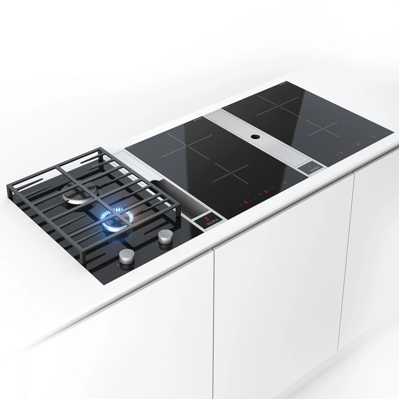 Bora classic kitchen appliance 3D Model .c4d .max .obj .3ds .fbx .stl .blend 