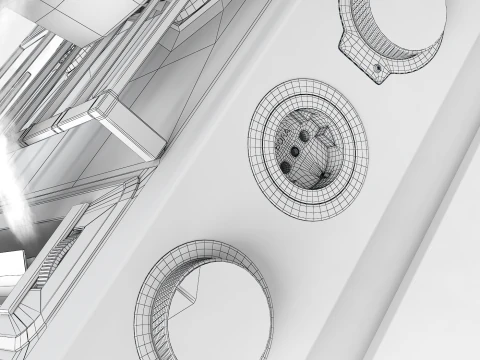 Bora professional kitchen appliance 3D Model