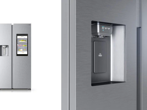 Refrigerator Family Hub 3D Model
