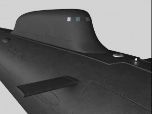 submarine 3D Model