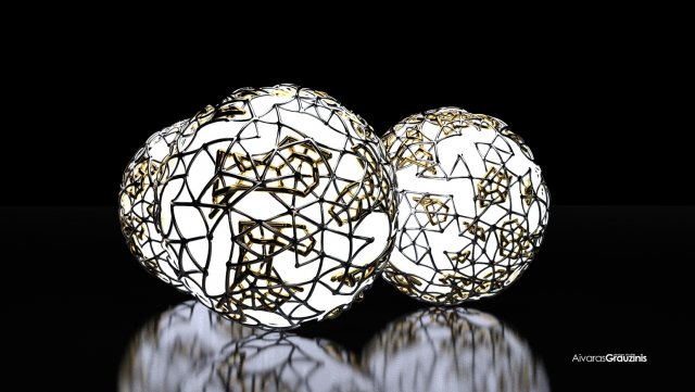 dual mesh sphere 3Dモデル .c4d .max .obj .3ds .fbx .stl .blend