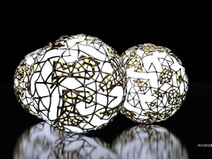 dual mesh sphere 3D मॉडल
