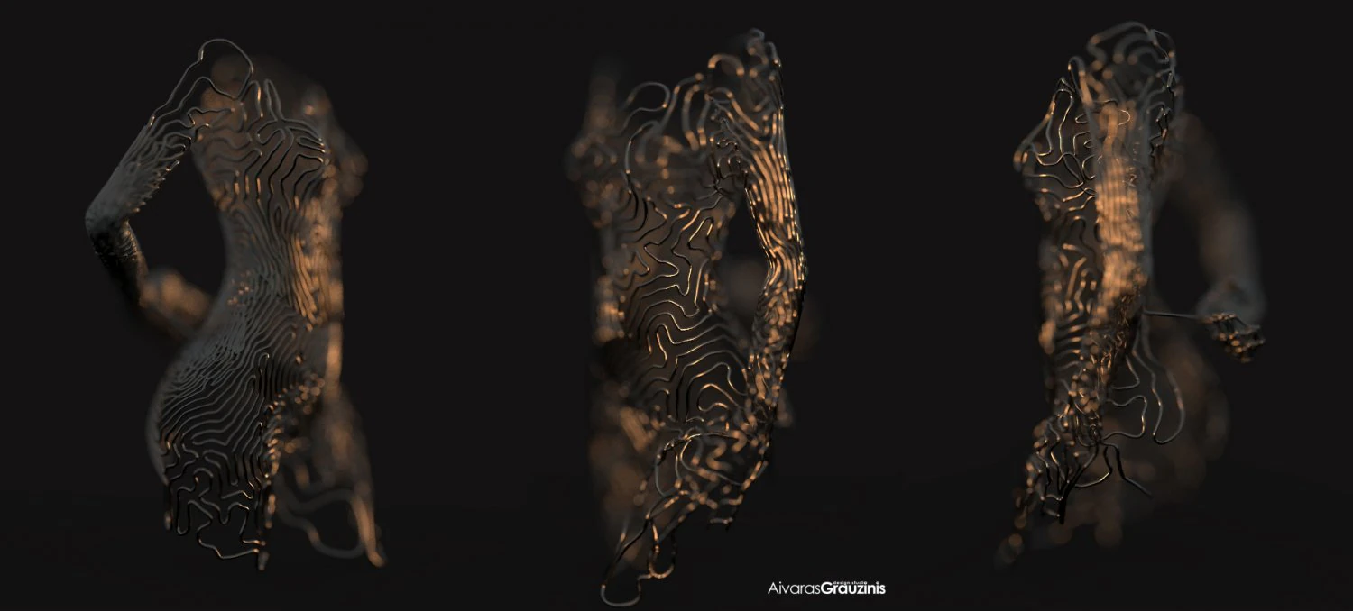 traced 3D Print Model .c4d .max .obj .3ds .fbx .stl .blend 
