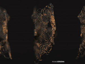 прослеживается 3D Принт Модель