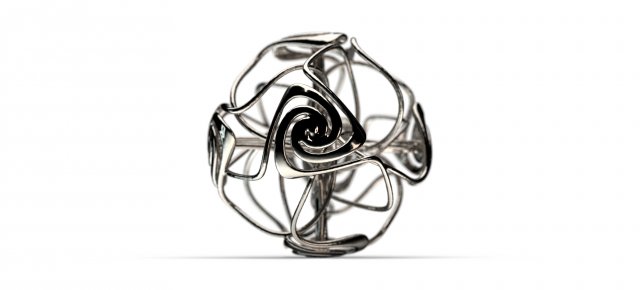 swirly 3D 打印模型 .c4d .max .obj .3ds .fbx .stl .blend