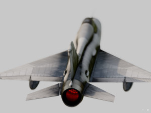 mig-21 3D मॉडल