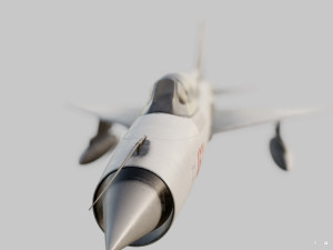 mig-21 3D मॉडल