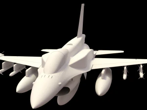 f 16 -4 varian Model 3D