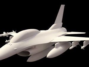 f 16 -4 variants 3D Model