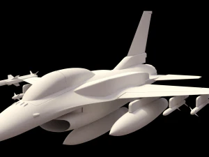 f 16 -4 variants 3D Model