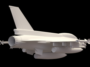 f 16 -4 variants 3D मॉडल