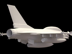 f 16 -4 variants 3D Model