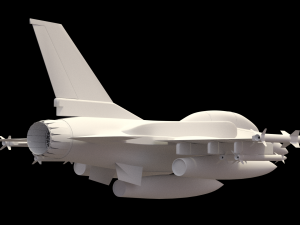 f 16 -4 variants 3D मॉडल