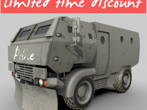 riot truck-001 Modelo 3D