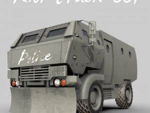 riot truck-001 3D Model