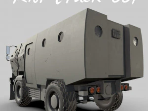 riot truck-001 3D Model