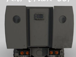riot truck-001 3D Model