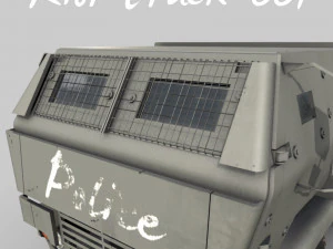 riot truck-001 3D Model
