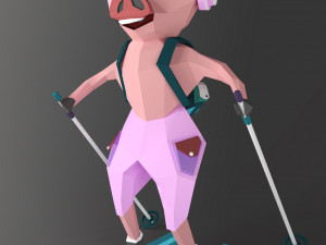 piggy 3D Модель