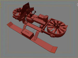 hoverbike 3D Model
