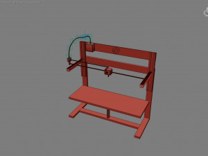 3d printer-scanner 3D 模型