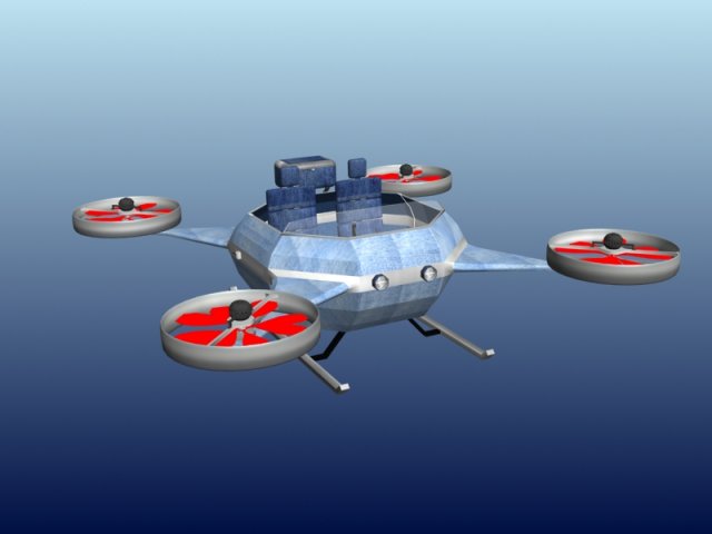 octocoper v2 denim edition Model 3D .c4d .max .obj .3ds .fbx .stl .blend 