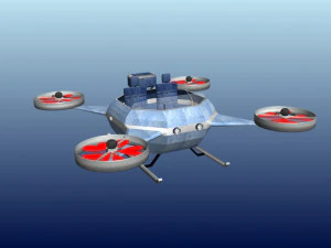 ऑक्टोकॉपर v2 डेनिम संस्करण 3D मॉडल