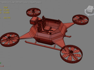 octocoper v2 denim edition Model 3D