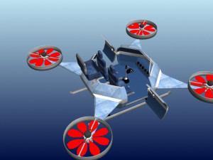octocoper v2 denim edition Model 3D
