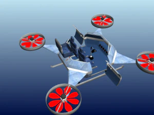 octocoper v2 denim edition 3D Model