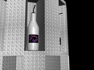 wine carousel 3D Model