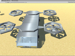 flying camper 3D Model