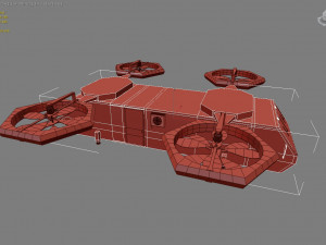 flying camper 3D Model