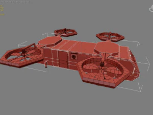 flying camper 3D Model