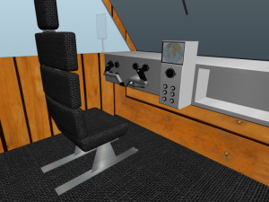 flying camper 3D Model