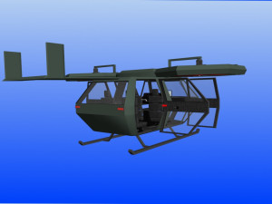 helicopter 3D Model
