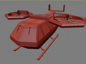 helicopter 3D Model