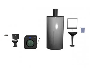 acess&oacute;rios de banheiro Modelo 3D