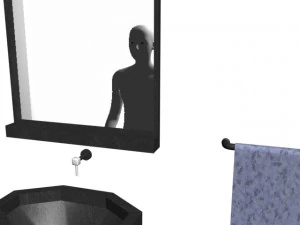 bathroom accessories 3D Model