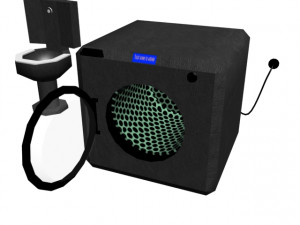 bathroom accessories 3D Model