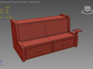 the sofa 3D Model