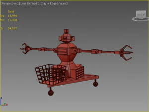 the service robot 3D Model
