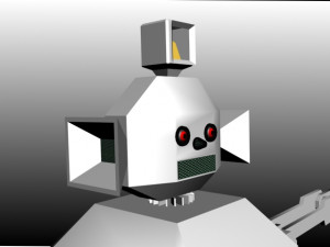 the service robot 3D Model