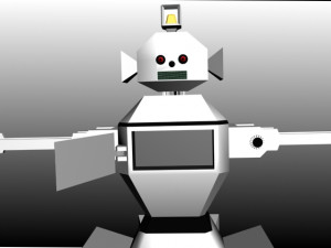 the service robot 3D Model